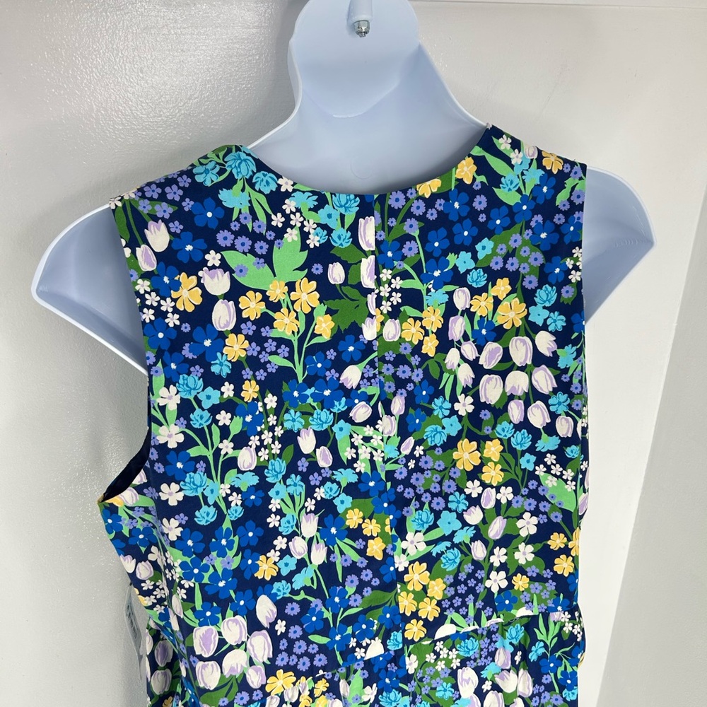 Maggy London‎ NWT Floral Dress Size 18 Sleeveless Pockets Romantic Feminine - Picture 11 of 15